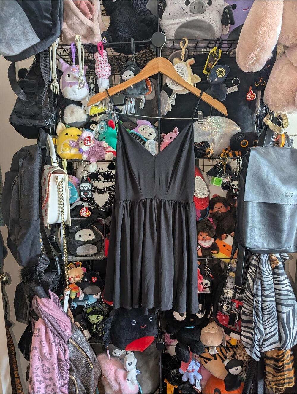 Silence + Noise Black Babydoll Romper